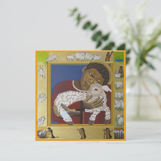 Carte Plat Icon Shepherd Good (Debout devant)