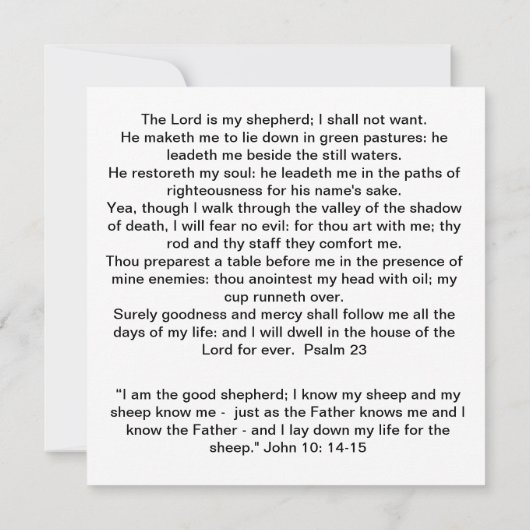 Carte Plat Icon Shepherd Good (Dos)