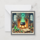 Carte Plat Invitation Halloween (Devant)