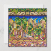 Carte Plat Jardin Italienne Décor (Devant)