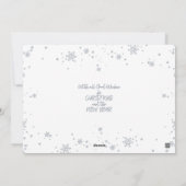 Carte Plat Joyeux Noël 020(ElfSanta) (Dos)