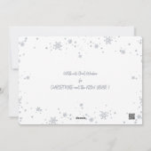 Carte Plat Joyeux Noël 025(ElfSanta) (Dos)