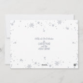 Carte Plat Joyeux Noël 031(ElfSanta) (Dos)