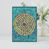 Carte plat LABYRINTH II 3,5x5 (Debout devant)