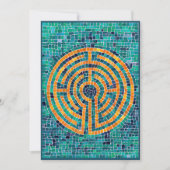 Carte plat LABYRINTH II 5x7 (Devant)