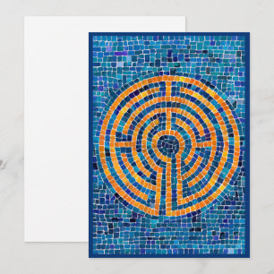 Carte plat LABYRINTH IV 5x7