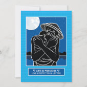 Carte Plat Love & Protect 4_5"x7" (Devant)