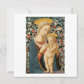 CARTE PLAT : MADONNA & ENFANT : 1942 (Devant)