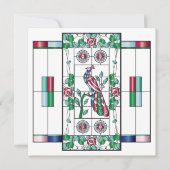 Carte plat Mah Jongg en verre (Devant)