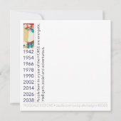 Carte plat Mah Jongg Horse (Dos)