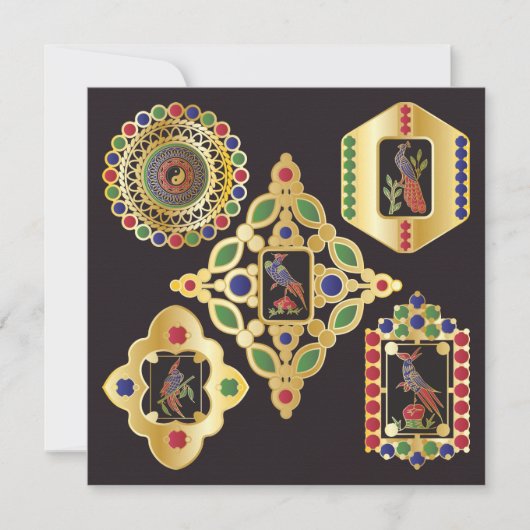 Carte plat Mah Jongg Jewelry (Devant)