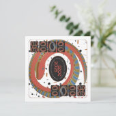 Carte plat Mah Jongg Snake 2025 (Debout devant)