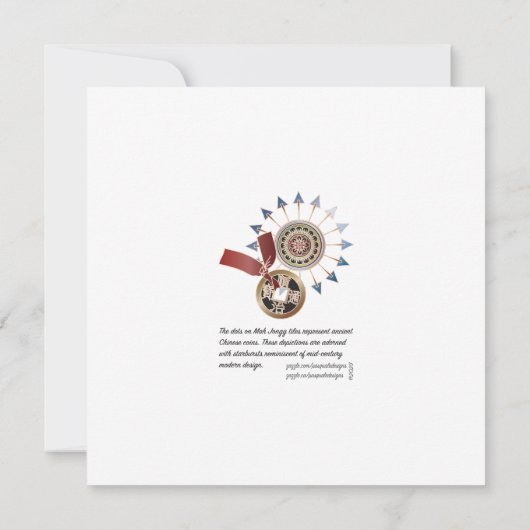 Carte plat Mah Jongg Starburst Dots (Dos)