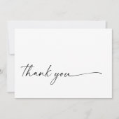 Carte Plat Merci Chic + Moderne (Devant)