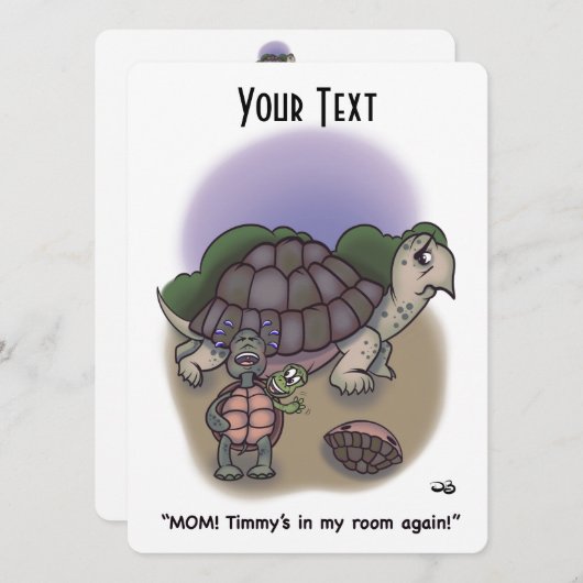 Carte Plat My Room (Devant / Derrière)