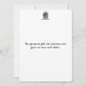 Carte Plat My Room (Dos)