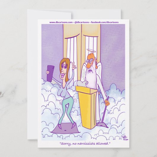 Carte plat Narcissist (Devant)