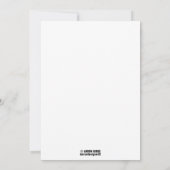 Carte Plat Pas De Coïncidences, Seulement Miracles (Dos)