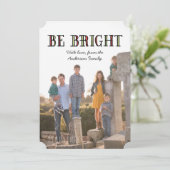 Carte Plat photo Be Bright (Debout devant)