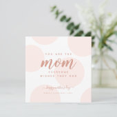 Carte Plat photo PinkPolka Dot (Debout devant)