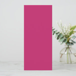 Carte Plat Rose Brûlé