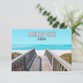 Carte Plat Rosemary Beach Floride Gulf Coast (Debout devant)