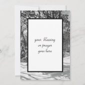 Carte Plat Solstice Hiver (Dos)