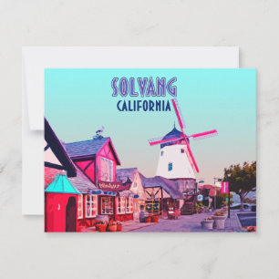 Carte Plat Solvang Danish Downtown California