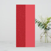 Carte Plat Split Tomato Red 4×9 - Personnalisable (Debout devant)