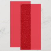 Carte Plat Split Tomato Red 4×9 - Personnalisable (Devant / Derrière)
