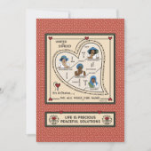 Carte Plat Unifiée Ou Diviée 5"x7" (Devant)