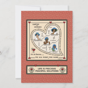 Carte Plat Unifiée Ou Diviée 5"x7"