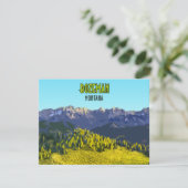 Carte Plat Vintage Bozeman Montana (Debout devant)