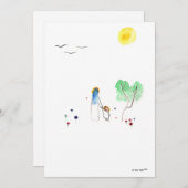 Carte Plat Walk Agréable (Devant / Derrière)