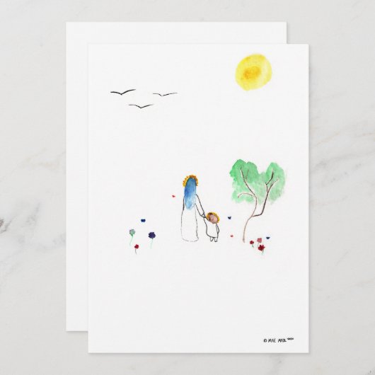 Carte Plat Walk Agréable (Devant / Derrière)