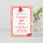 Carte plat Watermelon (Debout devant)