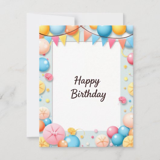 Carte plate (Devant)