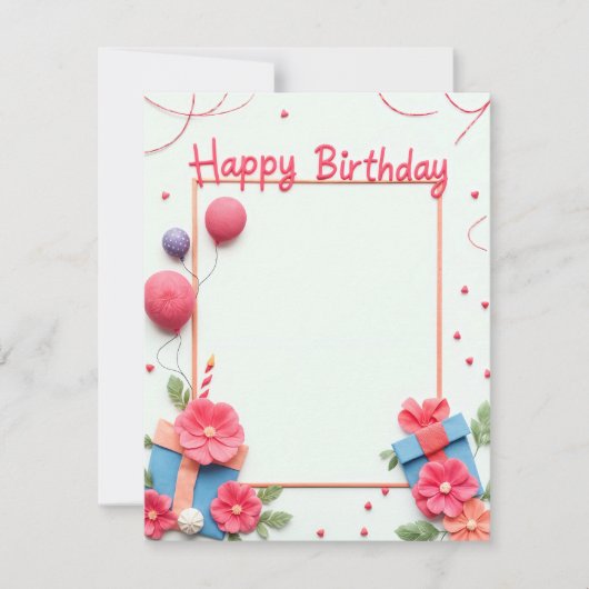 Carte plate (Devant)