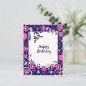 Carte plate (Debout devant)