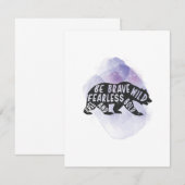 Carte plate (Devant / Derrière)