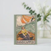 Carte plate (Debout devant)