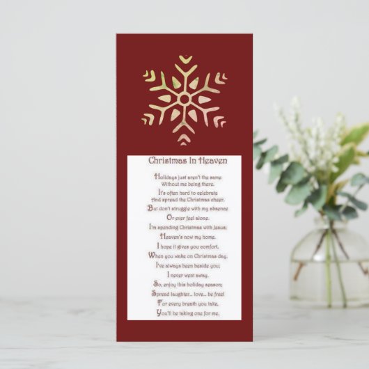 Carte plate (Debout devant)