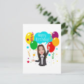 Carte plate (Debout devant)