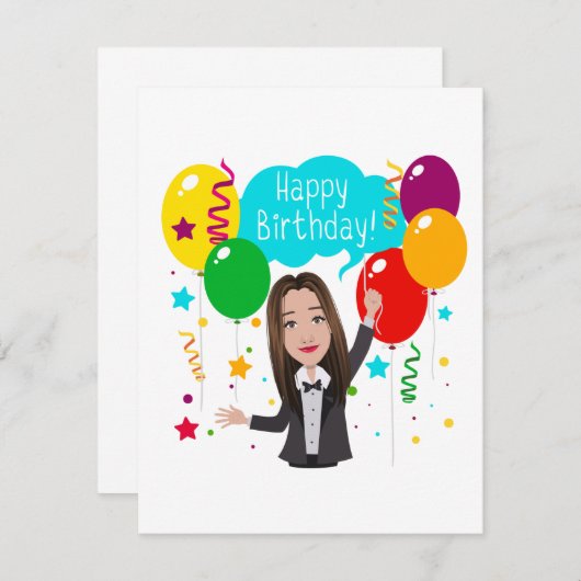 Carte plate (Devant / Derrière)