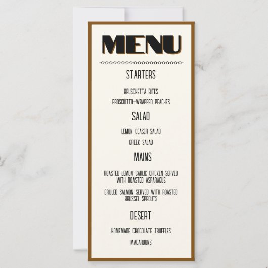 Carte plate (Devant)