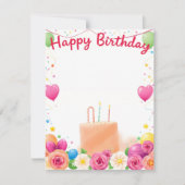 Carte plate (Devant)