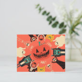 Carte plate (Debout devant)