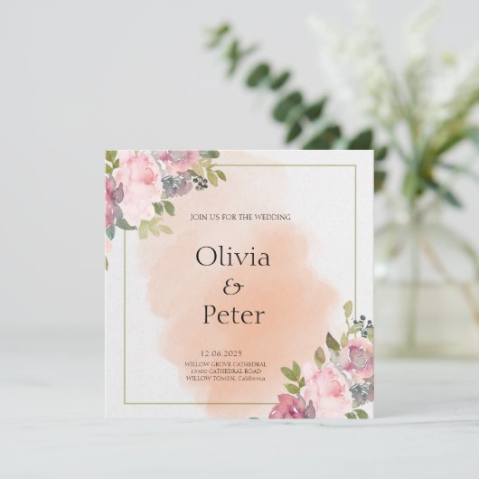 Carte plate (Debout devant)