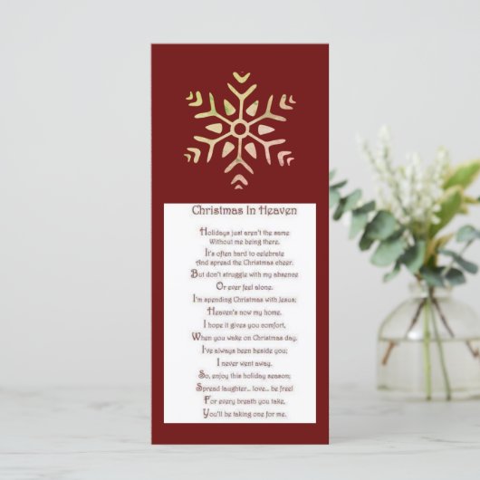 Carte plate (Debout devant)