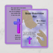 Carte plate (Devant / Derrière)